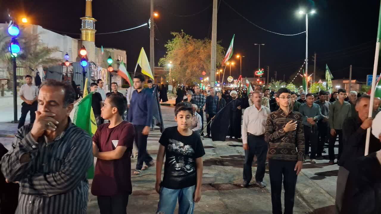 حضور پرشور و حماسی مردم انقلابی آبدان در میدان اقتدار و مقاومت