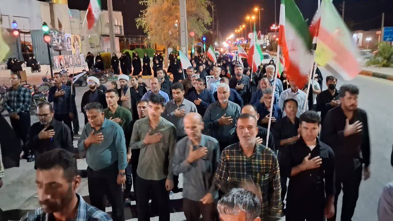 حضور پرشور و حماسی مردم انقلابی آبدان در میدان اقتدار و مقاومت