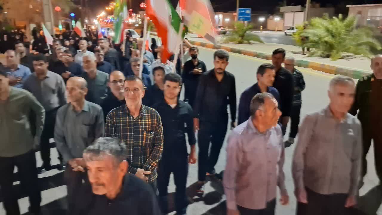 حضور پرشور و حماسی مردم انقلابی آبدان در میدان اقتدار و مقاومت