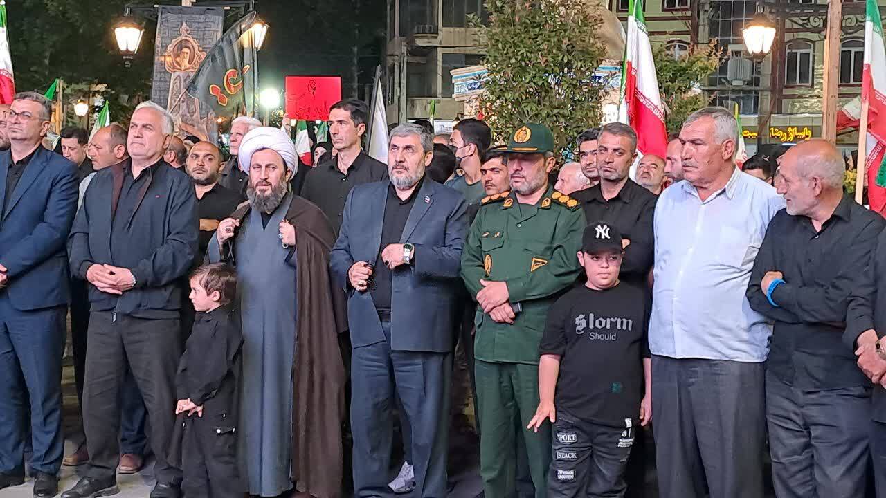 تجمع بزرگ مردم انقلابی خوی در خونخواهی امام امت