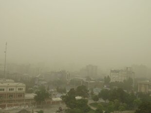 ماندگاری ریزگردها در کرمان تا پایان امشب