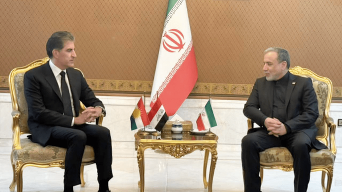 باشگاه خبرنگاران -دیدار نیچروان بارزانی با عراقچی