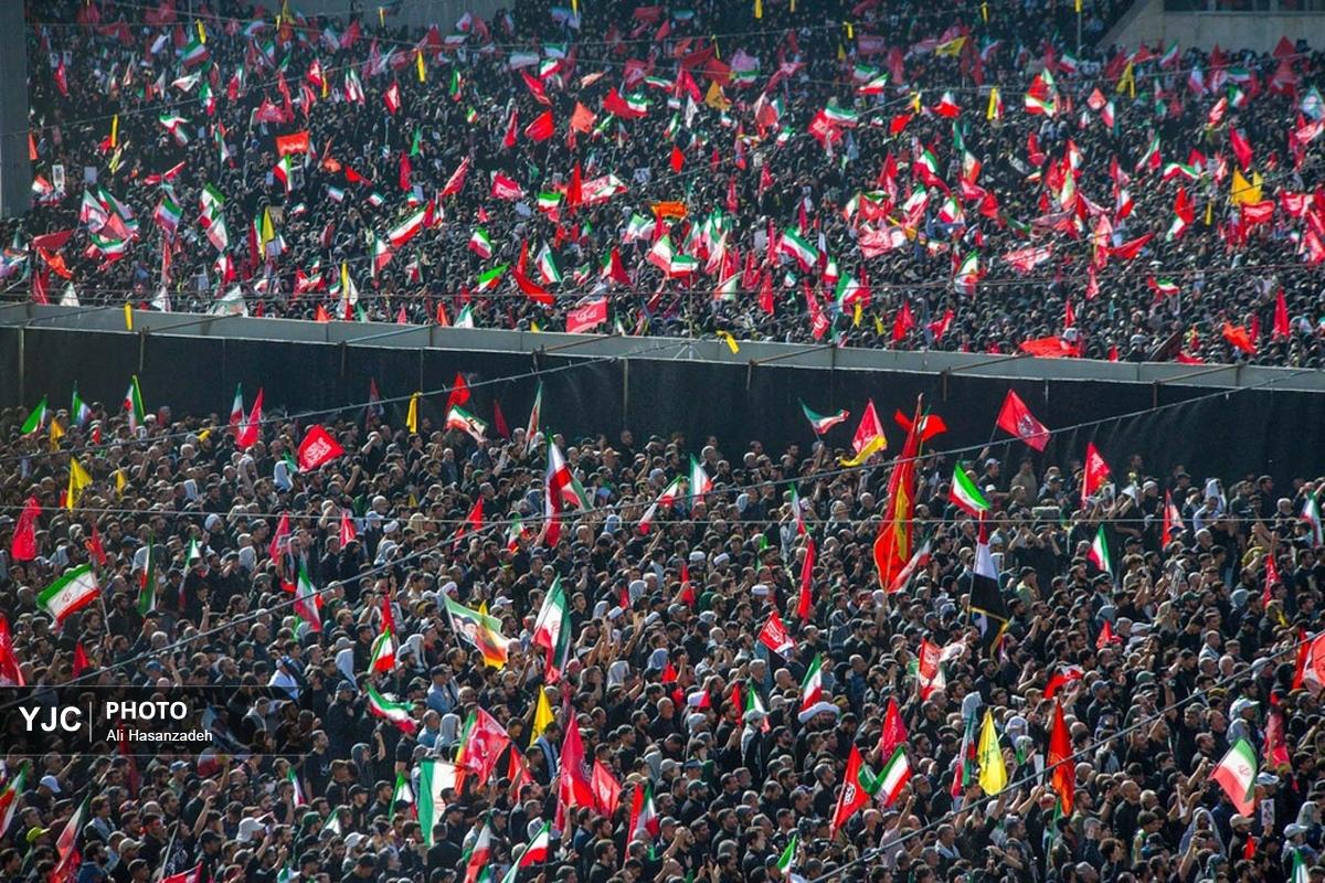مراسم وداع با رهبر شهید انقلاب