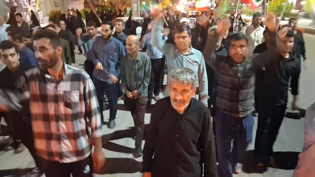 حال و هوای مردم آبدان در تجمعات شبانه