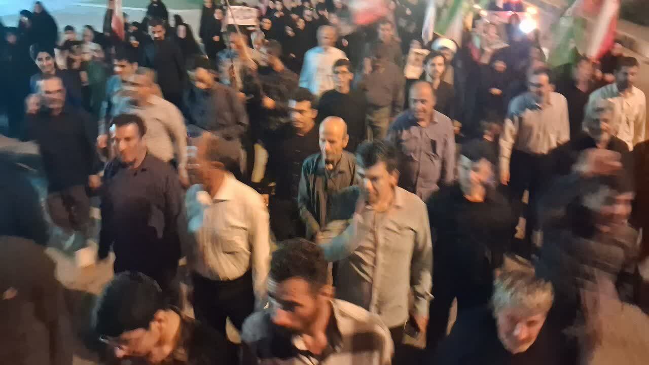 حال و هوای مردم آبدان در تجمعات شبانه از لنز دوربین شهروندخبرنگار
