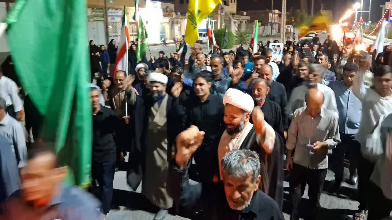 حال و هوای مردم آبدان در تجمعات شبانه