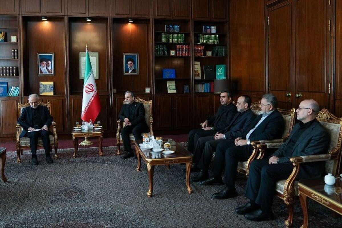 باشگاه خبرنگاران -دیدار هیات نمایندگی حزب‌الله لبنان با وزیر امور خارجه