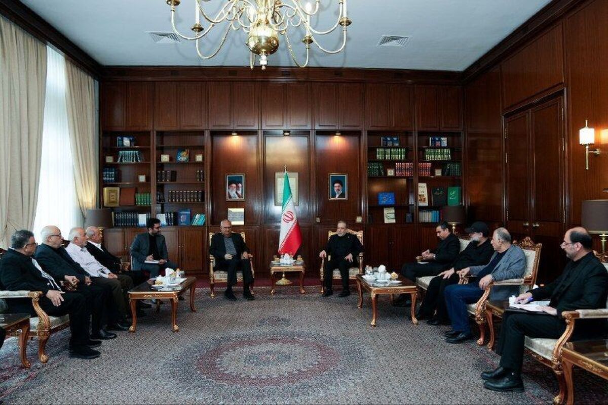 باشگاه خبرنگاران -دیدار مسئولان گروه‌های مقاومت فلسطینی با وزیر امور خارجه