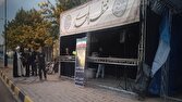 میزبانی گلستانی ها از عزاداران آقای شهید ایران