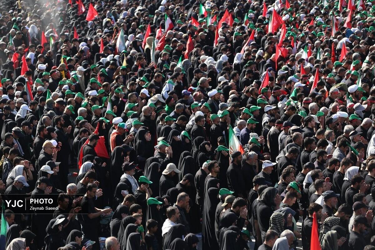 مراسم تشییع پیکر آقای شهید ایران در تهران _ ۳