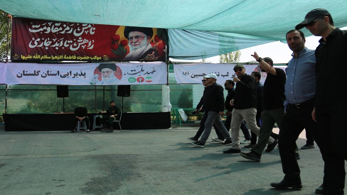 باشگاه خبرنگاران -میزبانی شهرداری منطقه یک از کاروان‌های زائران در آیین وداع با «رهبر شهید»