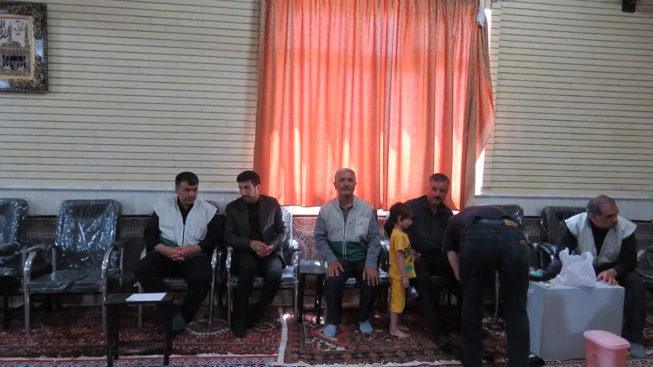 اقدامات پزشکی و دارویی گروه جهادی هریس به مناسبت تشییع پیکر آقای شهید ایران