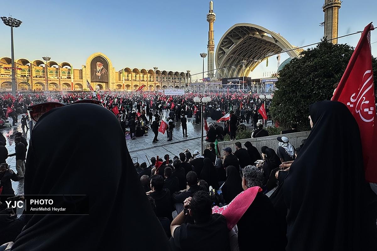مراسم تشییع پیکر آقای شهید ایران در تهران _ ۳