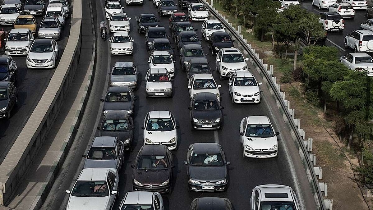 باشگاه خبرنگاران -ترافیک سنگین در آزادراه قم–تهران