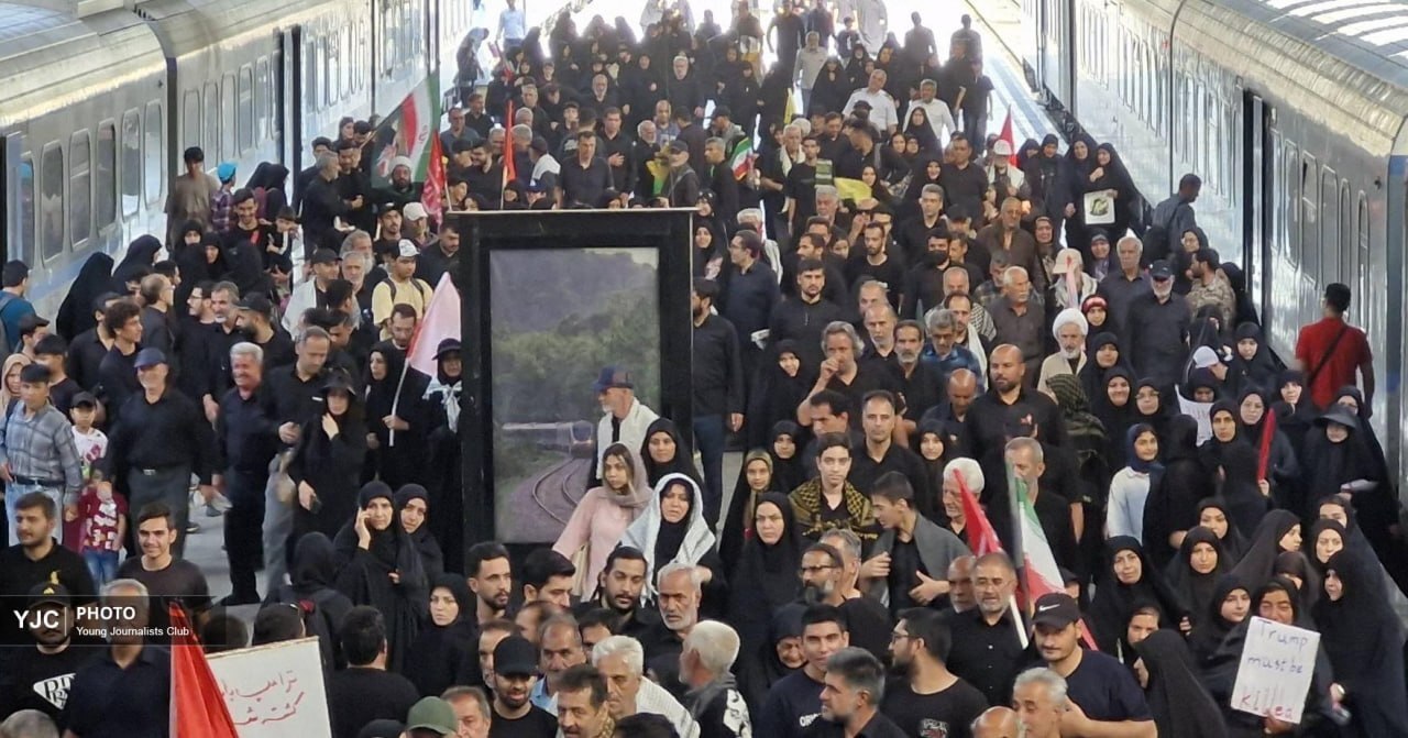 مراسم تشییع رهبر شهید انقلاب در تهران