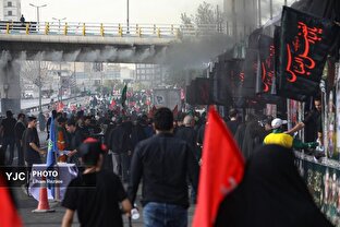 مراسم تشییع پیکر آقای شهید ایران در تهران _ ۴