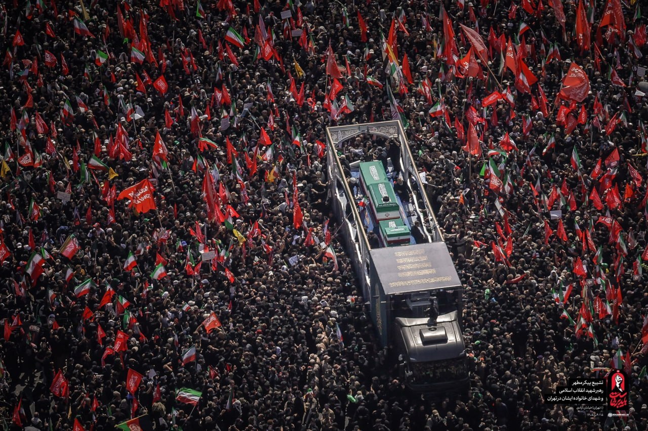 مراسم تشییع پیکر رهبر شهید انقلاب در تهران