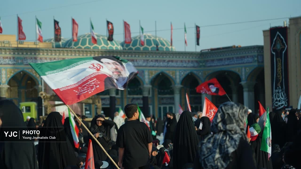 قم در آستانه وداعی تاریخی با رهبر شهید+ فیلم قم در آستانه وداعی تاریخی با رهبر شهید+ فیلم