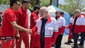 خدمت‌رسانی امدادگران هلال‌احمر به زائران، نماد آمادگی و مسئولیت‌پذیری است+تصاویر و فیلم