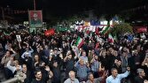 حضور پرشور خون‌خواهان امام شهید در شب تشییع تاریخی قائد امت + فیلم