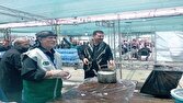 موج قافله عشق در ایستگاه ایثار؛ ماهدشت میزبان مسافران بهشت شد + عکس و فیلم