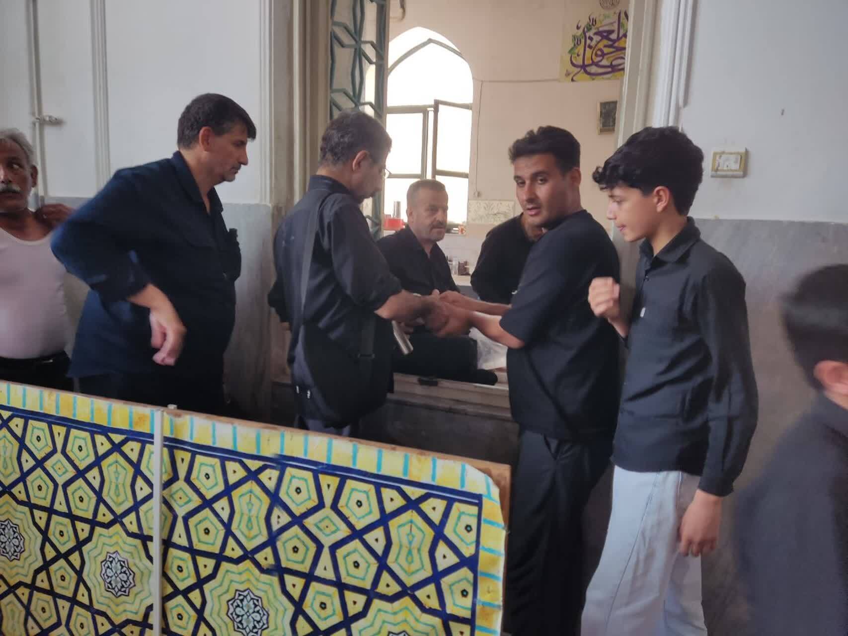 برپایی موکب جهت اسکان زائران قائد شهید امت در محله شهر قائم
