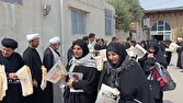 اعزام کاروان از گلستان به تهران برای آیین بدرقه آقای شهید ایران +فیلم