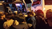 اعزام ۱۱۰ نفر دلدادگان قائد شهید امت شهرستان خنج به شهر مقدس قم + عکس