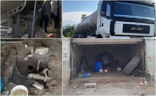 کشف سوخت قاچاق در شهرستان فومن