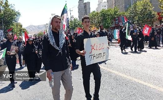 شکوه وفاداری ملت ایران در آخرین روز  وداع
