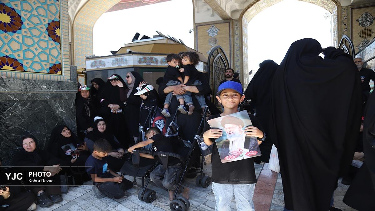 مراسم تشییع پیکر "قائد شهید امت" در مشهد _ ۳