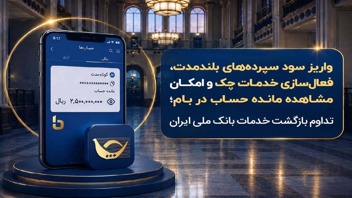 باشگاه خبرنگاران -تداوم بازگشت خدمات بانک ملی ایران