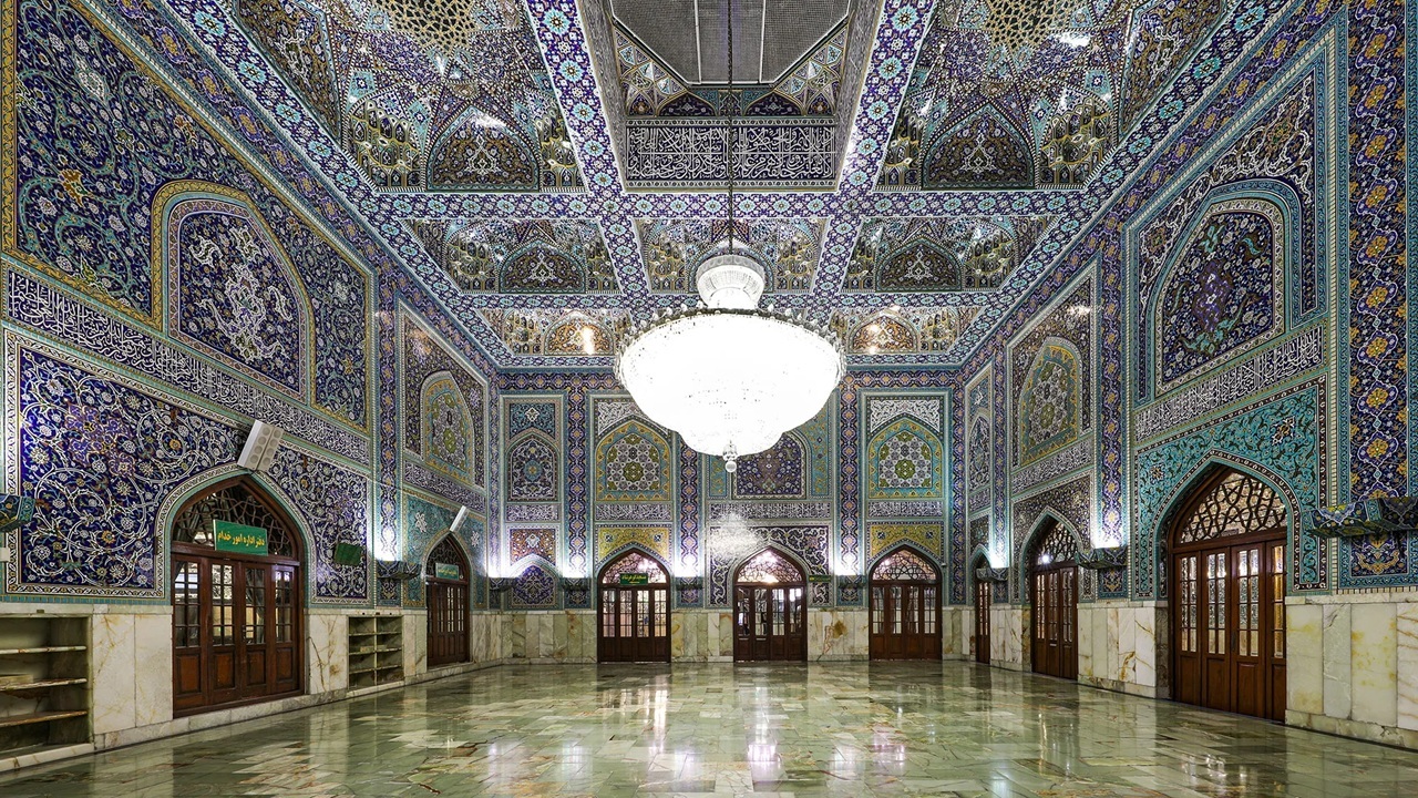 تصاویری از رواق دارالذکر، محل تدفین پیکر پاک رهبر شهید انقلاب