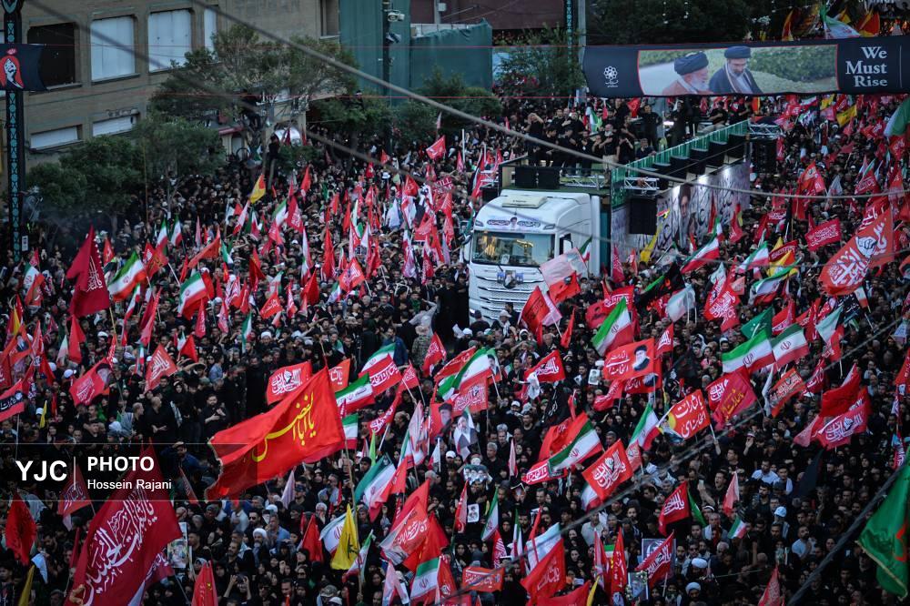 مراسم تشییع پیکر «قائد شهید امت» در مشهد _ ۲