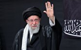 پیکر رهبر شهید انقلاب در حرم رضوی آرام گرفت