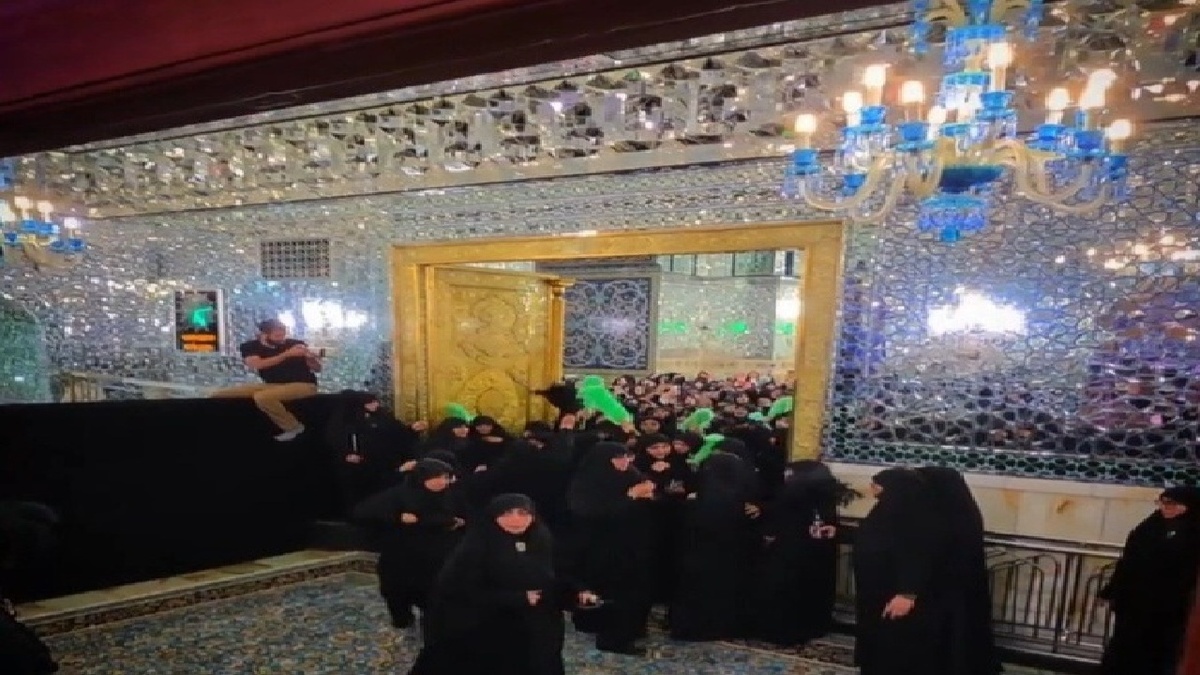 رواق دارالذکر میزبان خیل عاشقان شد + فیلم