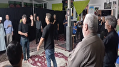 ارادت به اباعبدالله الحسین (ع) در شب‌های محرمی + فیلم