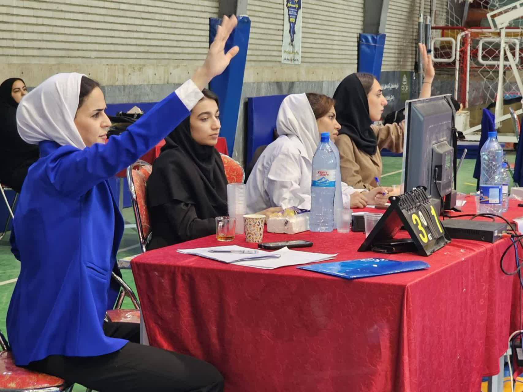 برگزاری مسابقات آزاد تکواندو قهرمانی دختران آذربایجان&zwnj;غربی+تصاویر