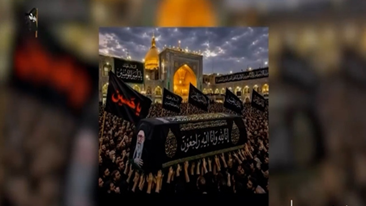 آمادگی مردم عراق برای تشییع پیکر مطهر قائد امت + فیلم