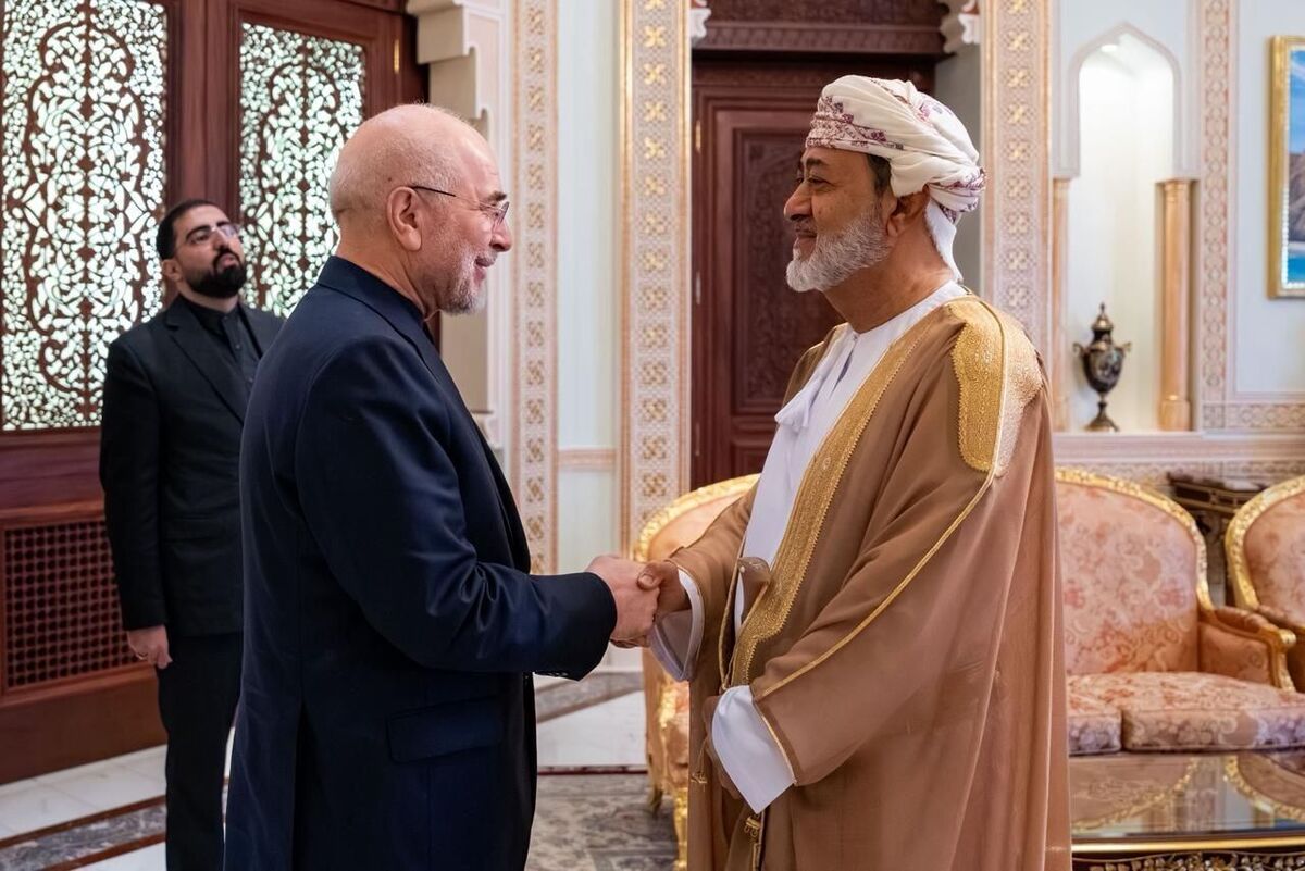 باشگاه خبرنگاران -قالیباف با سلطان عمان دیدار و گفت‌وگو کرد