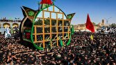 آیین‌های عزاداری محرم در یزد؛ نماد‌هایی بر‌گرفته از واقعیات عاشورا+ فیلم و عکس