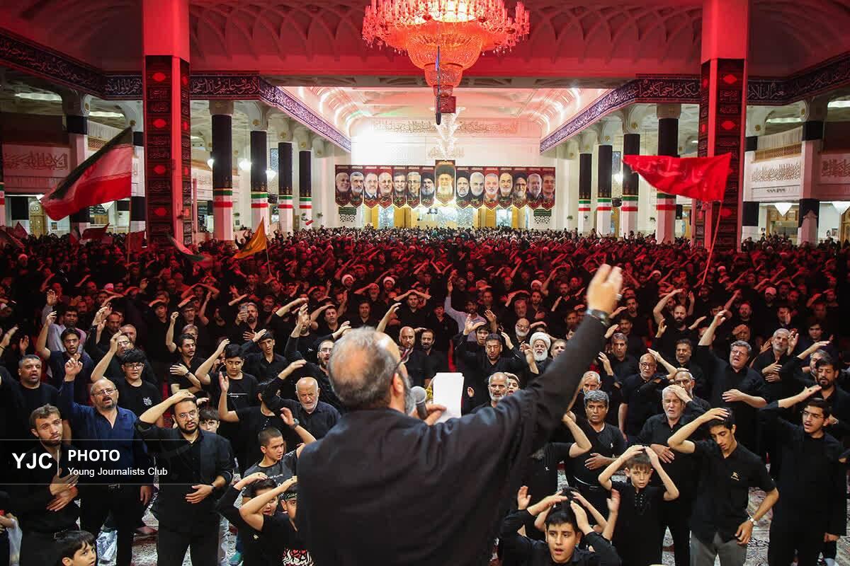 شهر کریمه اهل بیت (س) در شب تاسوعا با طنین یا ابوالفضل(ع) به سوگ نشست
