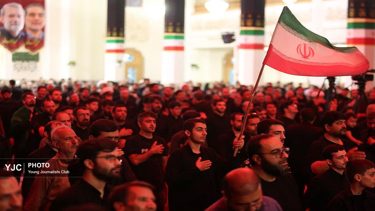شهر کریمه اهل بیت (س) در شب تاسوعا با طنین یا ابوالفضل(ع) به سوگ نشست
