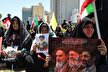 مشهد در سوگ؛ آخرین بدرقه رهبر شهید در سایه گنبد طلایی امام رضا (ع) + فیلم