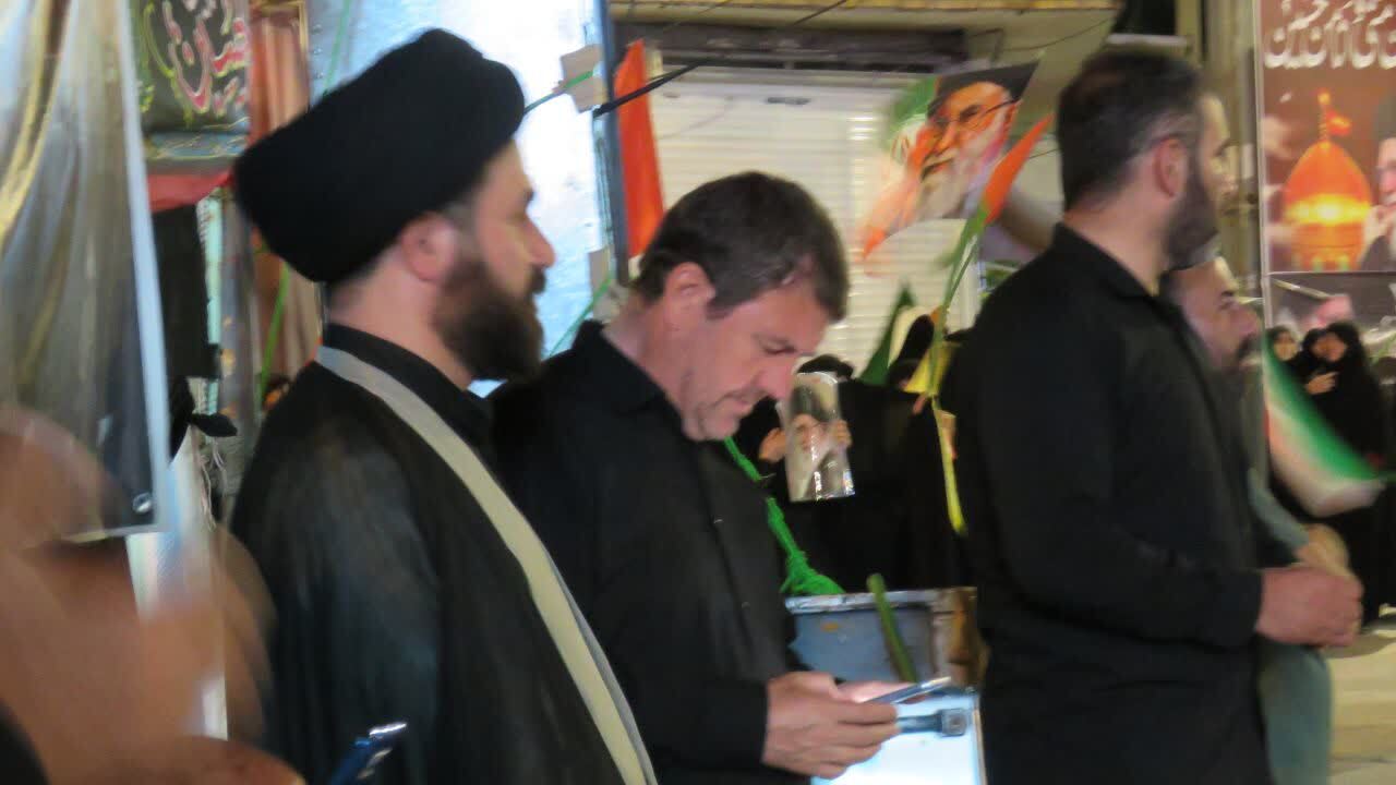اجتماع مردم انقلابی هریس در خونخواهی امام شهید
