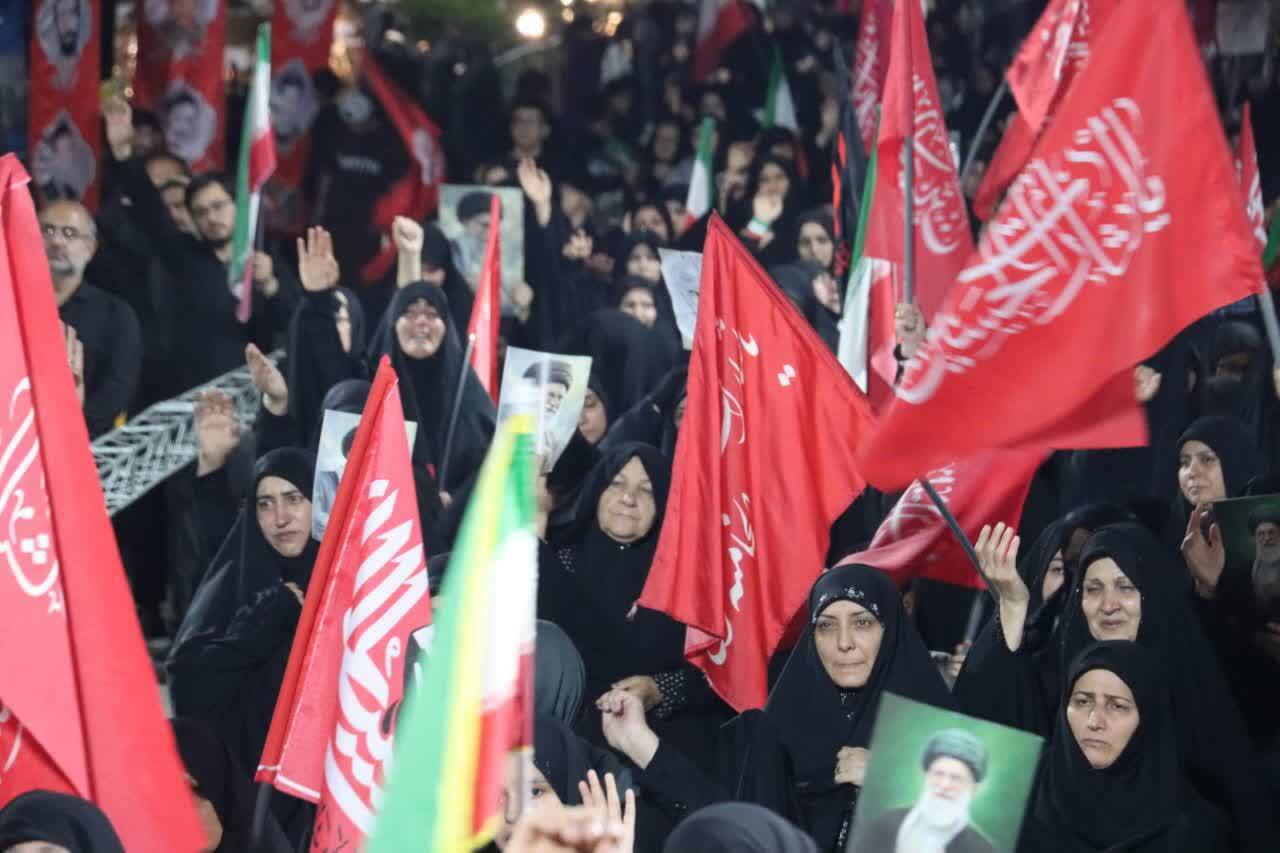 روایتی از تداوم تجمعات شبانه اقتدار و مقاومت در ماهدشت