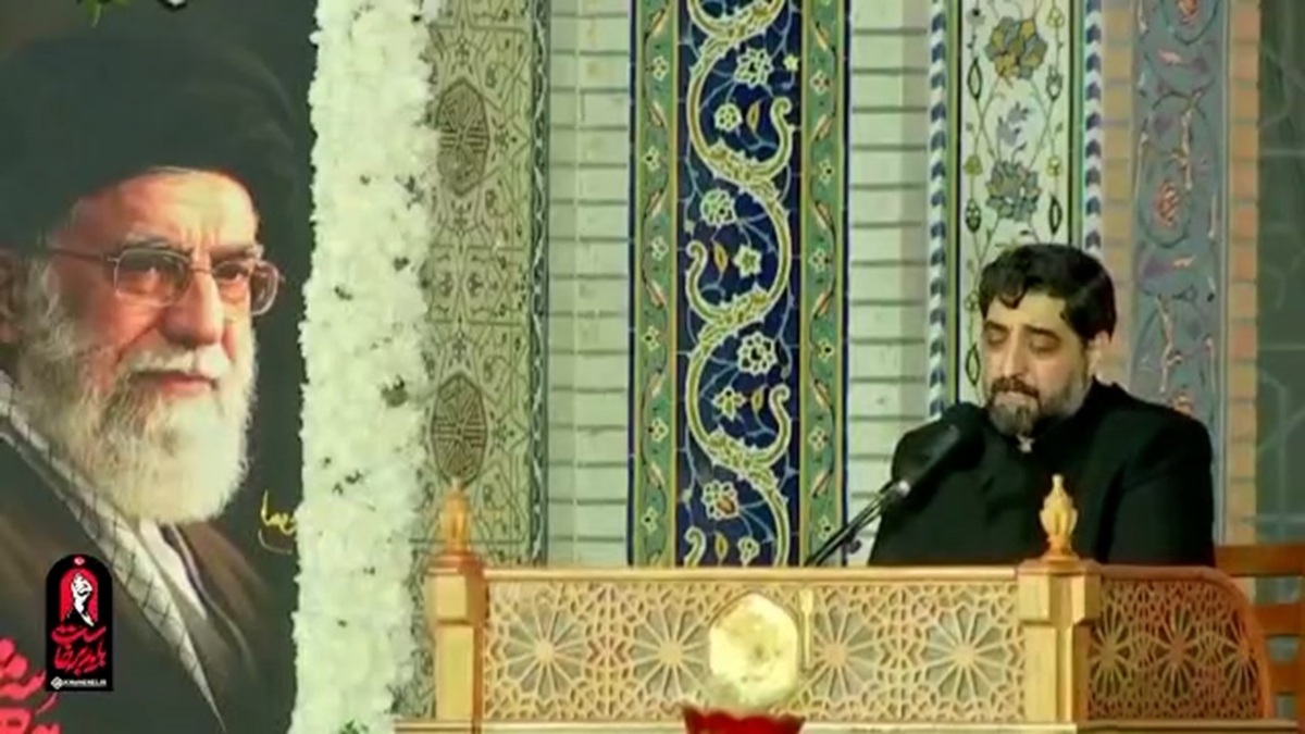 باشگاه خبرنگاران -زیارت امین الله با نوای سیدمجید بنی فاطمه در حرم رضوی + فیلم