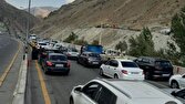 جاده چالوس یکطرفه شد