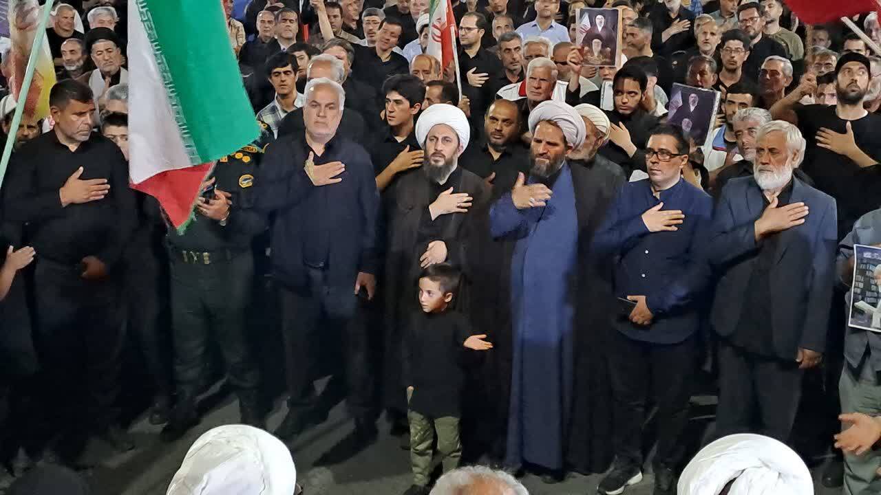 سوگواری و تجمع مردم انقلابی خوی در خونخواهی آقای شهید ایران سوگواری و تجمع مردم انقلابی خوی در خونخواهی آقای شهید ایران