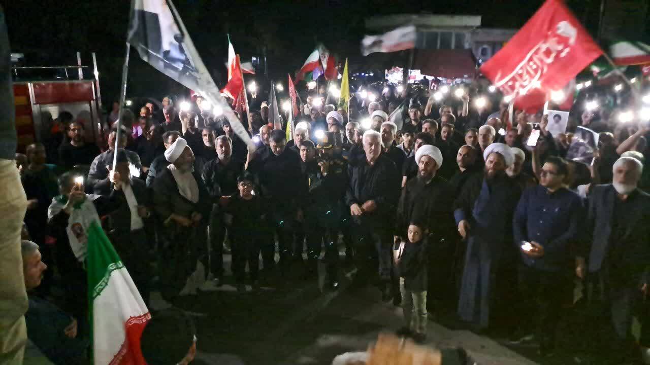 سوگواری و تجمع مردم انقلابی خوی سوگواری و تجمع مردم انقلابی خوی